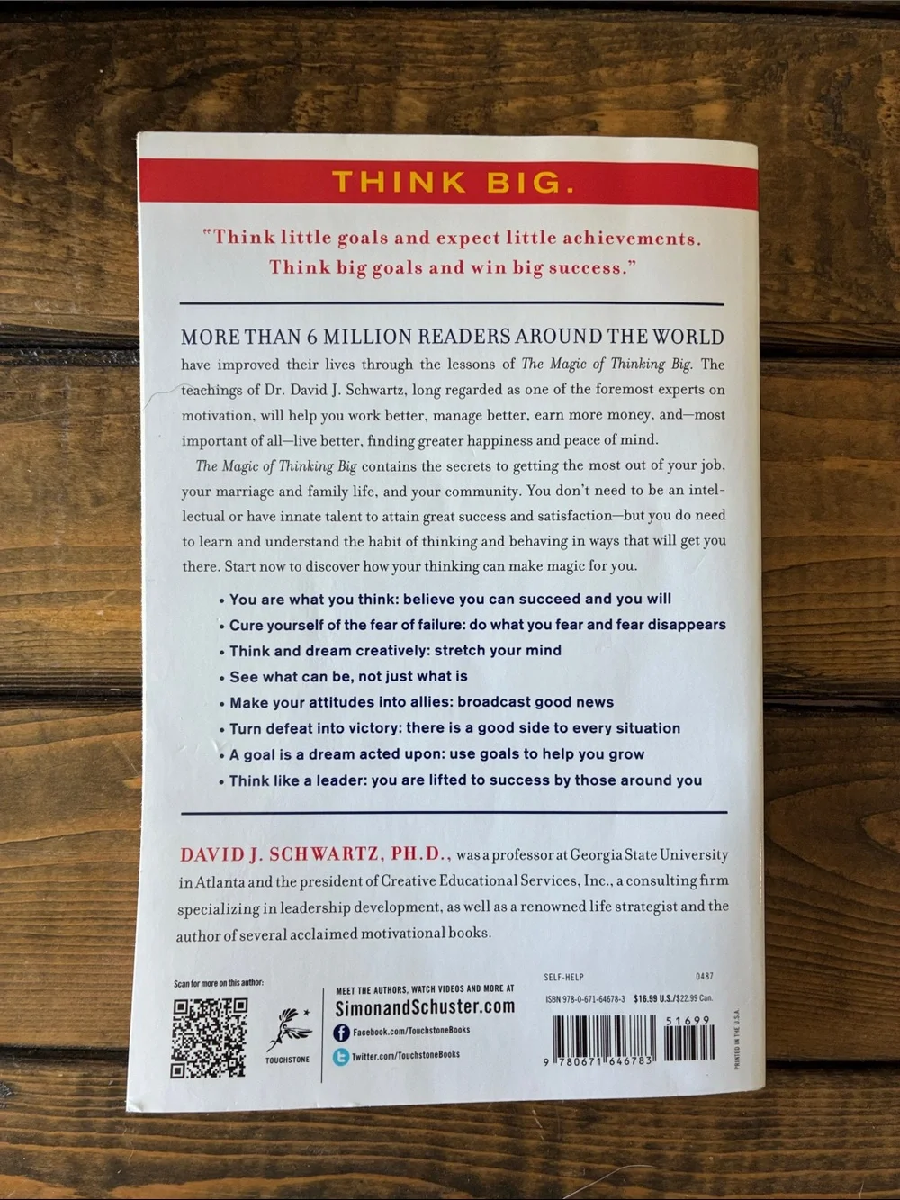 The Magic of Thinking Big